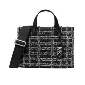 MICHAEL Kors Gigi small distressed Cotton Messenger $328 Bag in Black